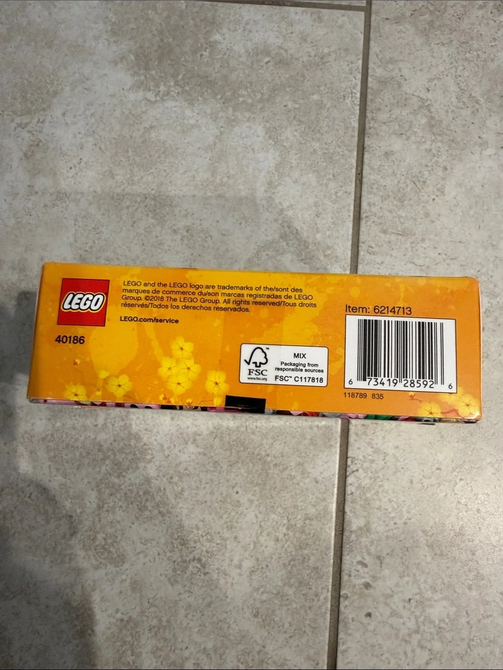 LEGO Pink Pig New Year Building Set - 40186